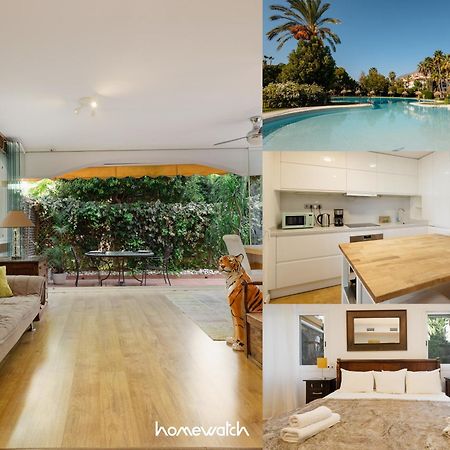 Ground Floor Holiday Apartment With Terrace And Pool In Puerto Banus, Марбелья Экстерьер фото